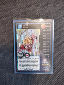 Goku dashing UR 143 dragon ball z panini Ultra Rare Card Level 4 Dbz Ccg Tcg - Image 2