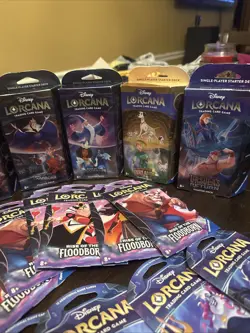 Disney Lorcana Trading Card Game The First Chapter& More Starters And Blisters - Image 4