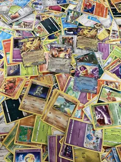 2.5LB Lot of Mixed Various Assorted Pokemon Cards CCG TCG Trading Cards w/ Tin - Image 4