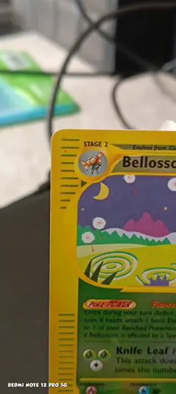 Bellossom 005/147 Aquapolis Reverse Holo Vintage Pokemon Card - Image 3