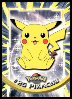 Pokemon Cards Pikachu #25 Topps Trading Cards Series 1 LP *2 - Image 1