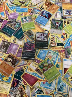 2.5LB Lot of Mixed Various Assorted Pokemon Cards CCG TCG Trading Cards - Image 3