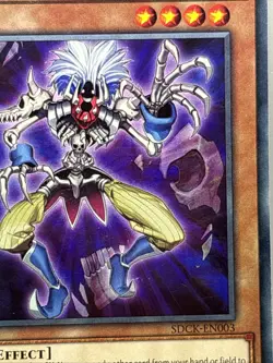 Yu-Gi-Oh! TCG - Bone Archfiend - 1st Edition Card #SDCK-EN003 NM - Image 3