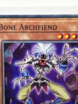 Yu-Gi-Oh! TCG - Bone Archfiend - 1st Edition Card #SDCK-EN003 NM - Image 5