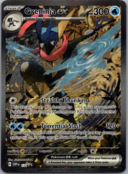 Greninja ex 132 SV: Scarlet & Violet Promo Cards Promo Holofoil NM - Image 1