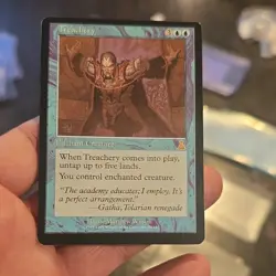 Treachery Magic 1999 Regular Blue Wizards English Matthew Wilson - Image 1
