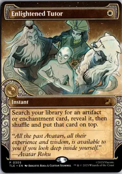 Enlightened Tutor (Showcase) P Avatar: The Last Airbender: Eternal-Legal 305 NM - Image 1