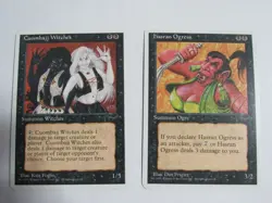 MTG Cuombajj Witches and Hasran Ogress Black Creature Near Mint - Image 1