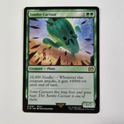 Jumbo Cactuar - Final Fantasy MTG FIN +9999 0191 191 - Image 1
