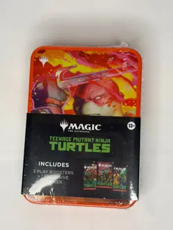 Magic: The Gathering Teenage Mutant Ninja Turtles Raphael Tin Boosters - Image 1