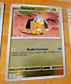 POKEMON MEGA EVOLUTION CARD REVERSE HOLO CARTE 052/132 MEG ME01 FR MINT 2025 - Image 1