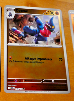 POKEMON MEGA EVOLUTION CARD REVERSE HOLO CARTE 079/132 MEG ME01 FR MINT 2025 - Image 1