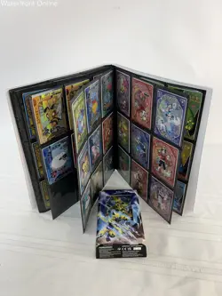 Eif Baby Chinese Pokemon PARTIAL MASTER SET 78 Cards + Zeraora V Deck in Binder - Image 1