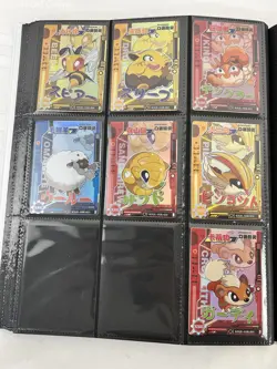 Eif Baby Chinese Pokemon PARTIAL MASTER SET 78 Cards + Zeraora V Deck in Binder - Image 5