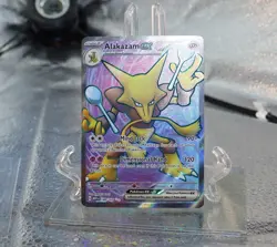 Pokemon TCG Alakazam ex 188/165 Scarlet & Violet 151 Ultra Rare Pack Fresh - Image 2