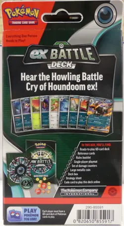 Pokemon TCG PKU8551 Pokemon EX Battle Deck (Houndoom EX) - Image 2