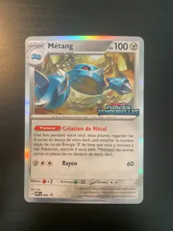 Carte Pokemon : Metang SVP 090 Promo Ecarlate & Violet Francaise NEUF - Image 1