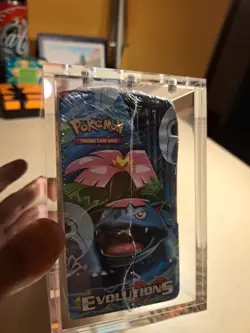 POKEMON XY EVOLUTIONS BOOSTER BOX 36x SEALED + ACRYLIC CASE ENG - NO CHARIZARD - Image 4