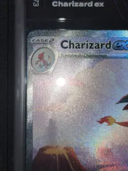 Carta Pokemon - Charizard Ex 199/165 151 Ita Full Art - AiGrading 9,5 No Psa BGS - Image 3
