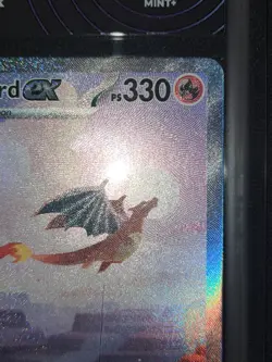 Carta Pokemon - Charizard Ex 199/165 151 Ita Full Art - AiGrading 9,5 No Psa BGS - Image 4