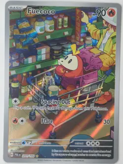 Krokel Art Rare | 201/193 Entwicklungen in Paldea | NM Englisch Pokemon - Image 1