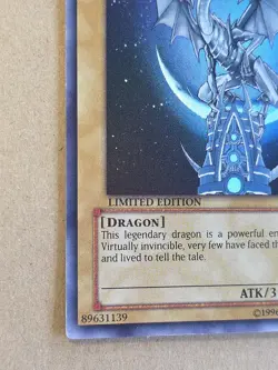 Yugioh Blue-Eyes White Dragon YAP1-EN001 Limited Edition Anniversary Pack MP - Image 3