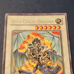 Yu-Gi-Oh! Iron Chain Dragon CSOC-EN040 Rare Moderately Played *FREE SHIPPING* - Image 2