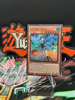 Yu-Gi-Oh! Elfnote Tinia BPRO-EN011 Ultra Rare 1st Ed NM - Image 1