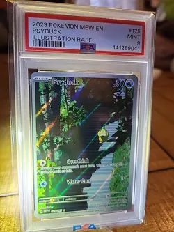 Pokemon TCG Psyduck Scarlet & Violet 151 IR 175/165 PSA 10 - Image 1