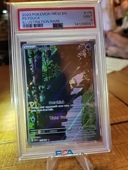 Pokemon TCG Psyduck Scarlet & Violet 151 IR 175/165 PSA 10 - Image 3
