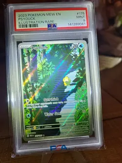 Pokemon TCG Psyduck Scarlet & Violet 151 IR 175/165 PSA 10 - Image 4