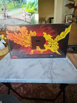 Pokemon TCG Team Rocket’s Moltres EX Ultra Premium Collection (UPC) - SEALED - Image 1