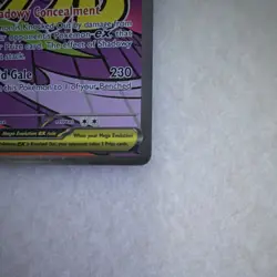 Pokemon Mega Gengar EX Full Art Secret Rare Holo ASC 269/217 TCG - Image 2