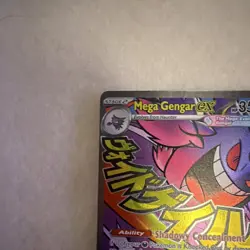 Pokemon Mega Gengar EX Full Art Secret Rare Holo ASC 269/217 TCG - Image 4
