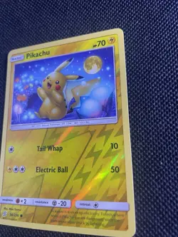 Pikachu 56/236 Sm- Unified Minds Set Reverse Holo Pokemon TCG - Image 2
