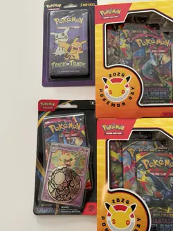 Pokemon Sealed Lot Pokemon Day 2026 Blisters Pikachu Rikou Blister Pack Six Item - Image 2