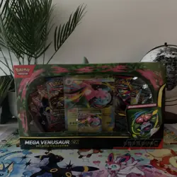 Pokemon TCG Mega Venusaur EX Premium Collection (Packaging has slight rip) - Image 1