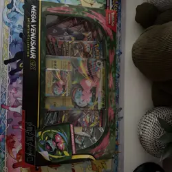 Pokemon TCG Mega Venusaur EX Premium Collection (Packaging has slight rip) - Image 2