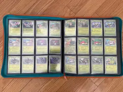 Pokemon Obsidian Flames 100% Complete Master Set with Binder - Image 3