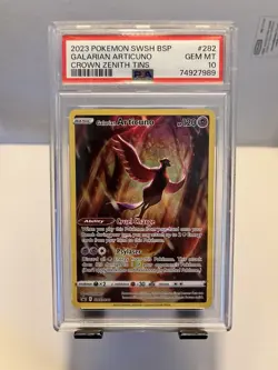 Pokemon Galarian Articuno PSA 10 #SWSH282 (SWSH Promo 2023) Holo - Image 1