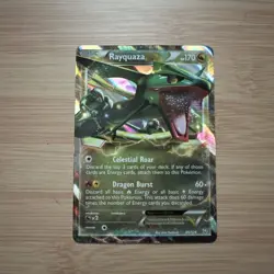 Rayquaza EX 85/124 Holo Rare EX Dragons Exalted Pokemon Near Mint - Image 1