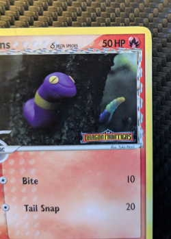 Ekans Delta Species 47/101 Dragon Frontiers Reverse Holo LP Pokemon TCG Vintage - Image 3