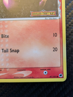 Ekans Delta Species 47/101 Dragon Frontiers Reverse Holo LP Pokemon TCG Vintage - Image 4