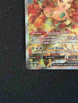 Leafeon V 167/203 - Alt art Evolving Skies Pokemon TCG 2021 - Mint Condition NM - Image 4