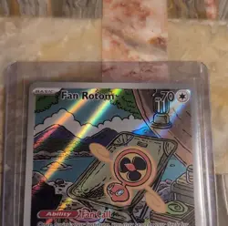 Pokemon Fan Rotom 250/217 ASC 2026 Basic 70 HP 70 Ability Full Art Holo Electric - Image 2