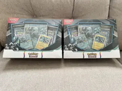 Pokemon Lot – 2 Sealed Bundles (Black Kyurem EX + Melmetal EX Collection Boxes) - Image 1