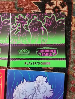 Pokemon TCG Player's Guide Elite Trainer Box Booklets Scarlett & Violet Lot Of 5 - Image 5