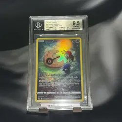 2023 POKEMON SWORD & SHIELD CROWN ZENITH #GG11 FULL ART/LUNATONE BGS 9.5 MINT - Image 1