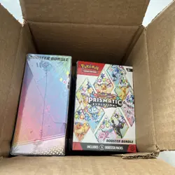 X2 Pokemon TCG Scarlet & Violet Prismatic Evolutions Booster Bundle Sealed - Image 4