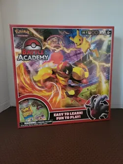 Pokemon TCG 2024 Edition: Battle Academy - Factory Sealed Box - 3 Complete Decks - Image 1